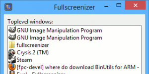 Fullscreenizer Ekran Grnts