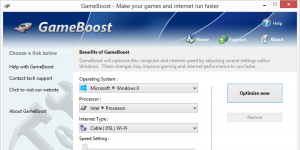 GameBoost Ekran Grnts