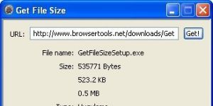 Get File Size Ekran Grnts