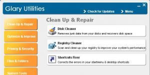 Glary Utilities Ekran Grnts