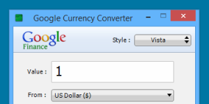 Google Currency Converter Ekran Grnts