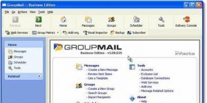 GroupMail Free Edition Ekran Görüntüsü