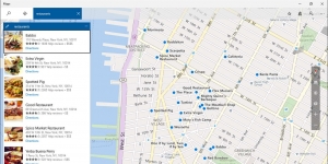 Windows Maps Ekran Görüntüsü