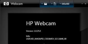 HP Webcam Software Ekran Grnts