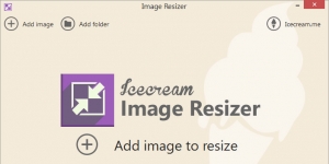 Icecream Image Resizer Ekran Görüntüsü