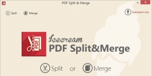 Icecream PDF Split & Merge Ekran Görüntüsü