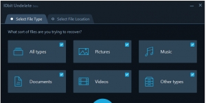 IObit Undelete Ekran Grnts