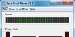 JavaMod - The Java Mod Player download