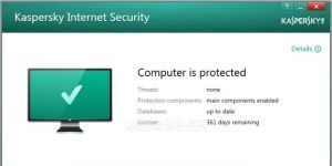 Kaspersky Internet Security Ekran Görüntüsü