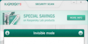 Kaspersky Security Scan Ekran Görüntüsü