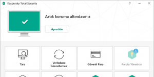 Kaspersky Total Security Ekran Grnts