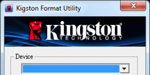Kingston Format Utility Ekran Görüntüsü
