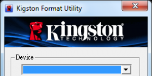 Kingston Format Utility Ekran Grnts