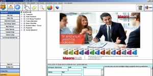 KobiFlex crretsiz  n Muhasebe Program Ekran Grnts