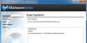 Malwarebytes Anti-Rootkit Ekran Grnts