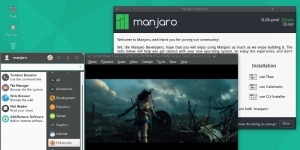 Manjaro Ekran Grnts