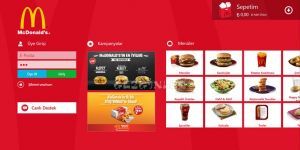 McDonald's Türkiye Ekran Görüntüsü
