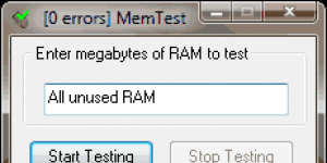 MemTest Ekran Grnts