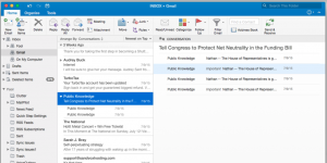 Microsoft Outlook Ekran Görüntüsü