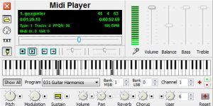 Midi Player Ekran Grnts