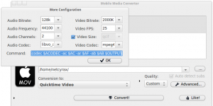 Mobile Media Converter Ekran Görüntüsü