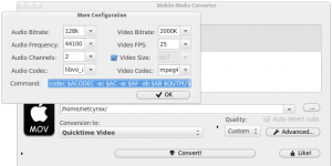 Mobile Media Converter Ekran Grnts