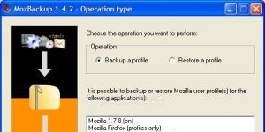 MozBackup Ekran Grnts