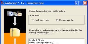 MozBackup Ekran Grnts