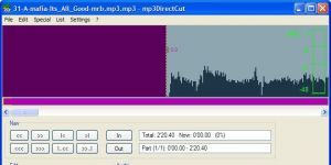 mp3DirectCut Ekran Grnts