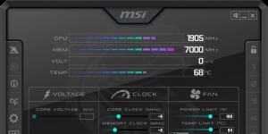 MSI Afterburner Ekran Grnts