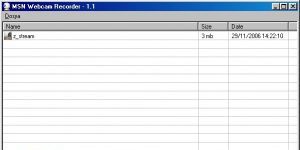 MSN Webcam Recorder Ekran Grnts