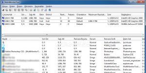 MultiMonitorTool Ekran Grnts