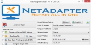 NetAdapter Repair All In One Ekran Grnts