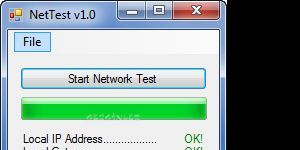 NetTest Ekran Grnts