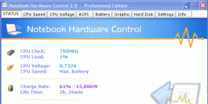 Notebook Hardware Control Ekran Görüntüsü