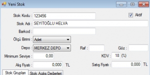 Dynamicube n Muhasebe Program Ekran Grnts