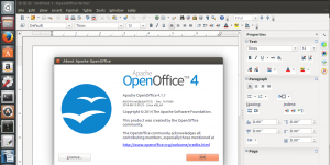 OpenOffice Linux Ekran Grnts