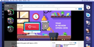 Opera Neon Ekran Görüntüsü