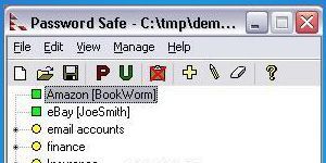 Password Safe Ekran Grnts