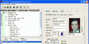 PersInfo Personel Kayt Program Ekran Grnts