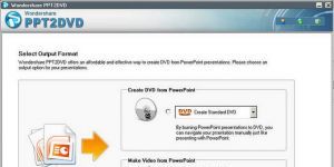 Wondershare PowerPoint to DVD Ekran Grnts