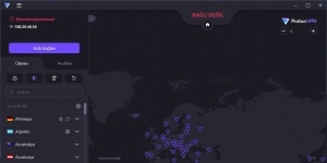 ProtonVPN Ekran Grnts