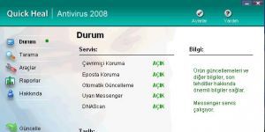 Quick Heal AntiVirus Pro Ekran Grnts