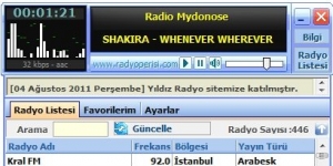 Radyo Perisi Ekran Grnts