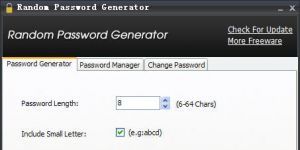 Random Password Generator Ekran Grnts