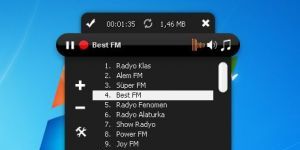RDK - Radyo Dinle Kaydet Ekran Grnts