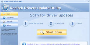 Realtek Drivers Update Utility Ekran Grnts