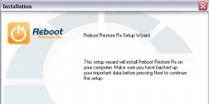 Reboot Restore Rx Ekran Grnts