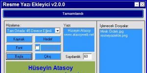 Resme Yazı Ekleyici İndir - Gezginler
