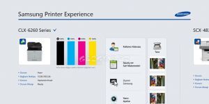 Samsung Printer Experience Ekran Görüntüsü